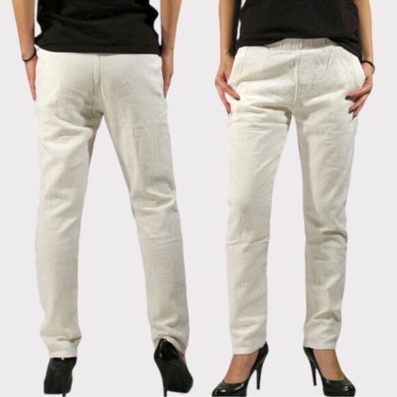 Current/Elliot The Bi-Coastal Pant in On the Rocks L - Picture 1 of 5